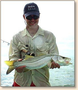 Travis and nice snook