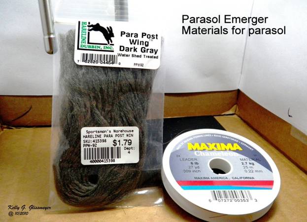Parasol Emerger Materials.JPG