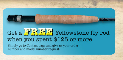 Free yellowstone fly rod offer