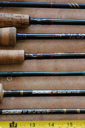 marked rods