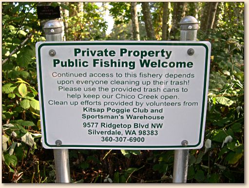 Access sign