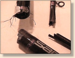 Crushed rod