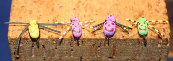 Cute, Happy Bug Beetles