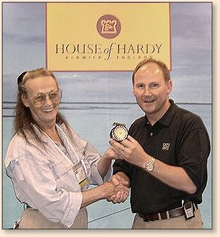 Ian McCormack of the House of Hardy with the winning Bougle reel