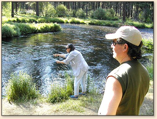 LadyFisher, 1st cast, Al watching
