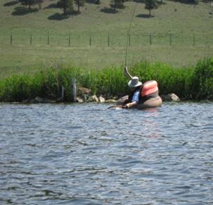 ladyfisher netting first fish