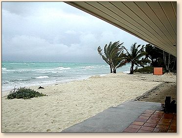 High waves from the storm