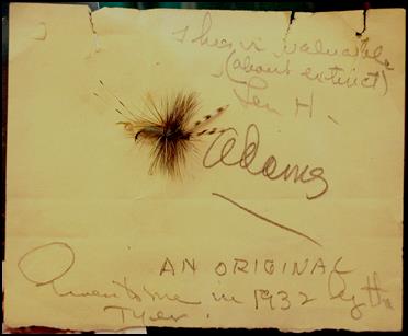 The Adams - old flies