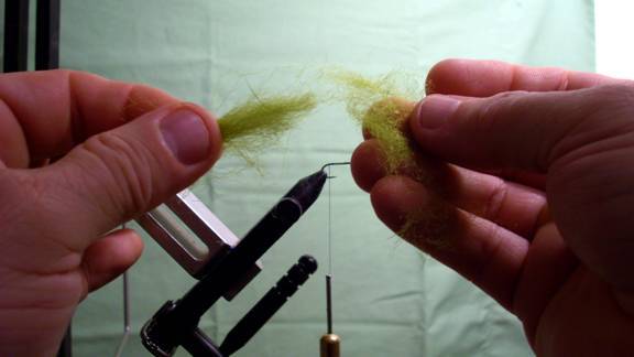 Using Craft fur for hackle - Warmwater fly fishing