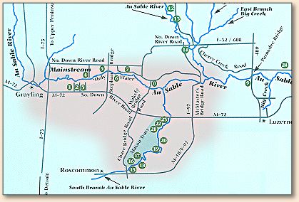Michigan Fish In Map