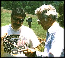 Me (left) and Richard Hunt