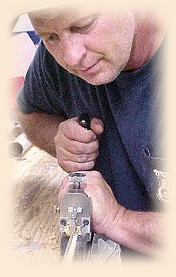 Bob with Morgan Hand Mill