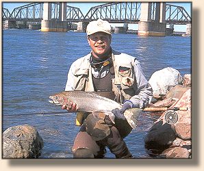 Author and Chrome Steelhead