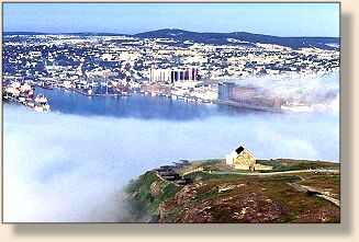 Arial View of St.John's