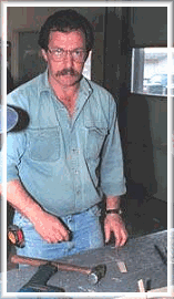 Net building instructor, Alan Kloepper