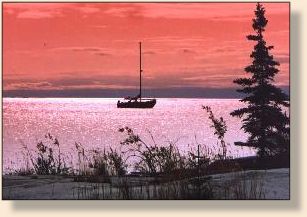 Sunset on GSL