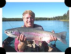 Brad Snodgrass on the Kenai River