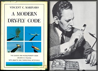 Vince and his first book, A Modern Dry Fly Code