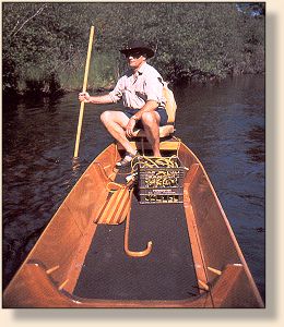 Dan Tooman pole near Burton's Landing