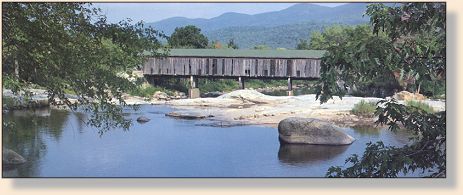 Covered Bridge on East Branch at Jay
