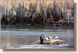 Pontoon boat works well!