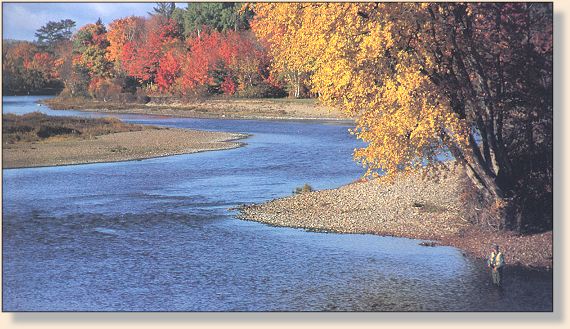 Fall fishing at Kelly's Channel