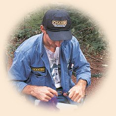 Author tying purpil peril