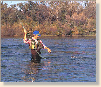 Mike Mercer on the lower Sac