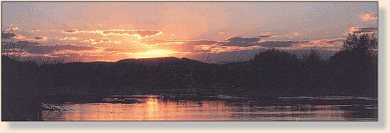 Sunset on Silver Creek