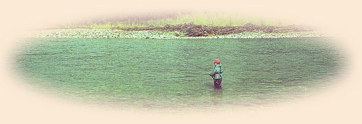 Angler fishes the Sauk River during the Catch-and-Release season