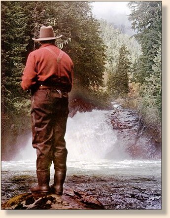 Confluence of one of the tributaries