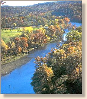 From Goat Bluff C and R section and
River Ridge Access