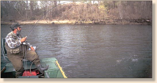 Guide Jim Lipscome, intermediate flow below
Bull Shoals Dam
