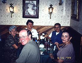 Me, wife Nelly on my right
 and our Honduran family at the Alpine Inn
