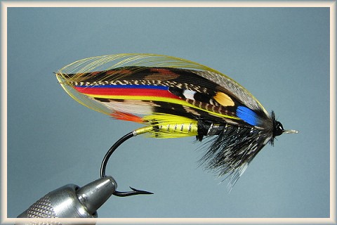 Jock Scott Salmon Fly