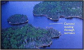 Narrow Lake Channels