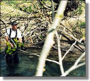 Chris on Hat Creek, CA