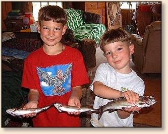 Proud grandsons