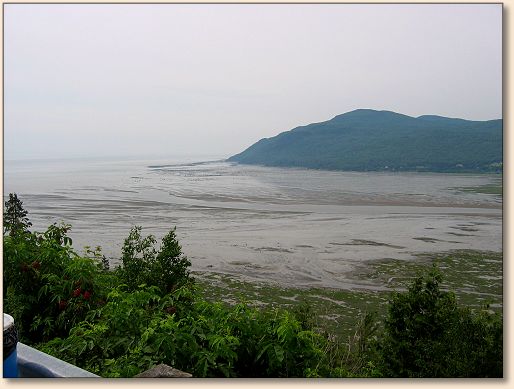 Tidal flat St. Lawrence River
