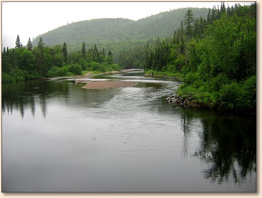 A pool on the St. Marguerite