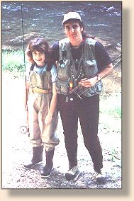 Tammy and Michelle getting ready