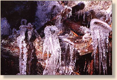 Ice formations