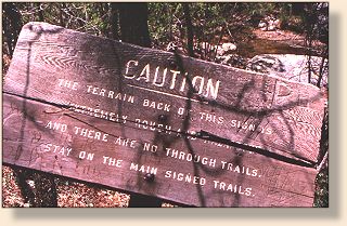 The sign says it all