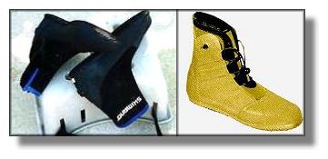 Chota and Shimano wading boots
