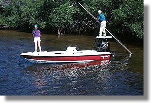 Typical Flats Boat