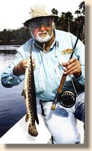 Bard Livesey with his record Gar