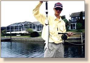 JWs Ladyfish caught using a Dupree Spoonfly