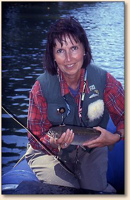 Carol Ferrera with nice cutthroat