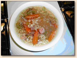 Ham Barley Soup