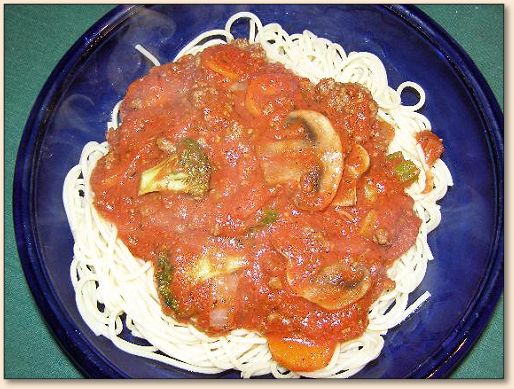Summer Harvest Spagetti